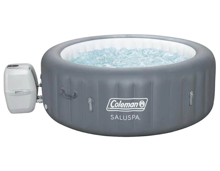Coleman Palm Springs 4 to 6 Person EnergySense Smart AirJet Plus Inflatable Hot Tub