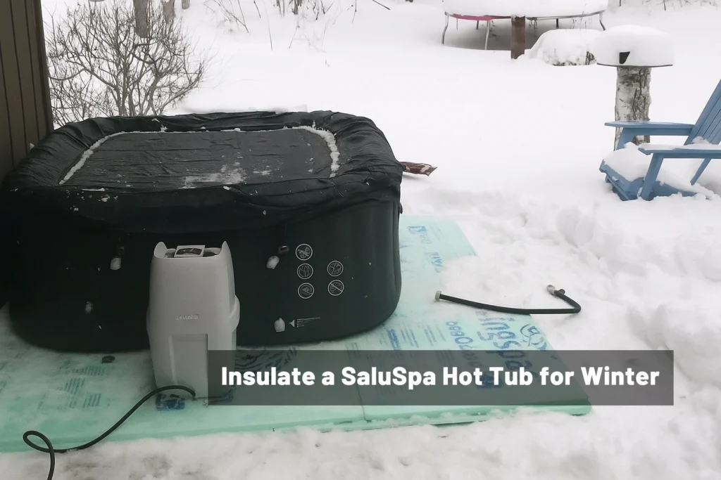Insulate a SaluSpa