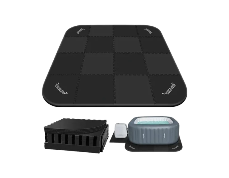 1/2" Extra Thick Hot Tub Mat,85IN Large Hot Tub