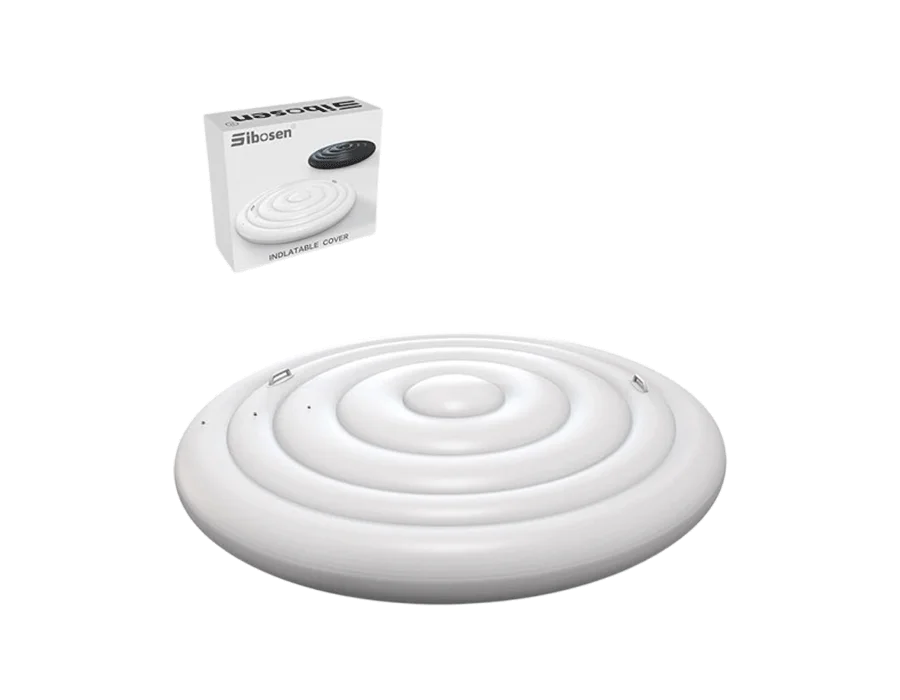 nflatable Hot Tub Cover with Handle, One Size Fits All Portable Hot tub