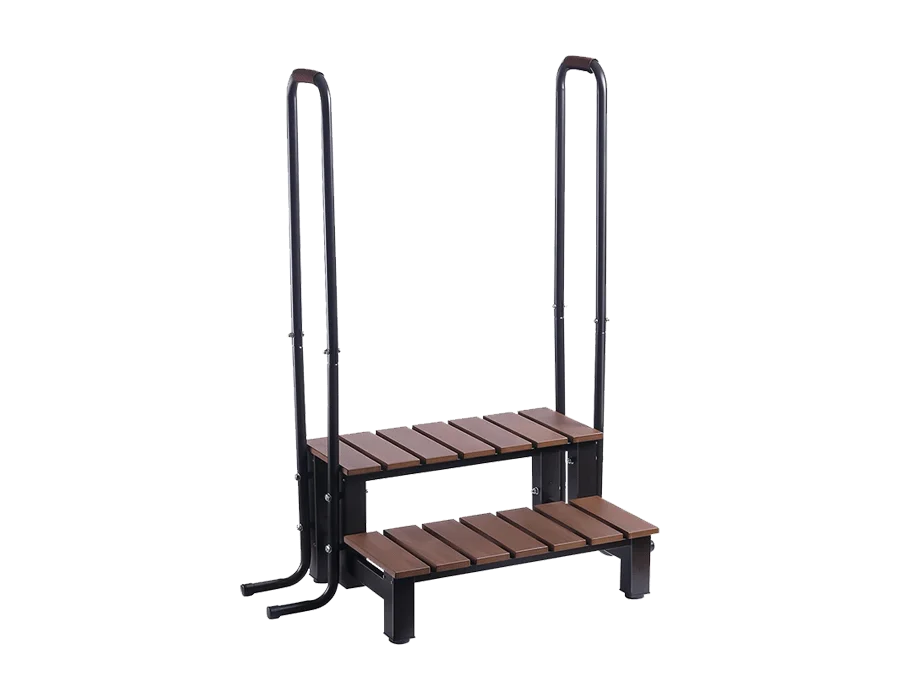 Hot Tub Steps with Handrails, Spa Steps with Handrail, 300 LB Capacity